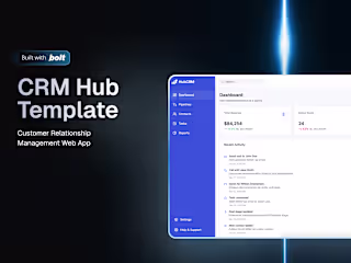 HubTrack - CRM Template