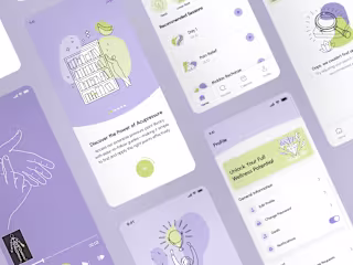 UI/UX Mobile App Design for a Wellness, Health  & Acupressure