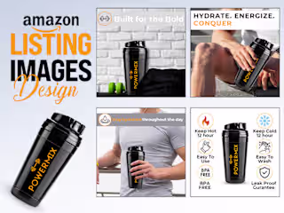 Protein Shaker Bottle