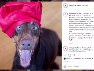 Social Media Content Creation for Remy's Kitchen (Instagram)
