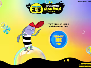 Spongebob Fishmoji Factory