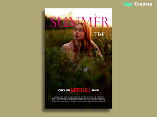 Movie Poster Design For Summer Time
