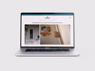 wandfarb.de | Build Shopify online store for natural paints
