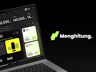 Menghitung - UI Dashboard 