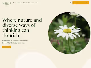 A seasonal website for
OmVed Gardens