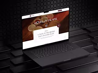 House of Falafel Website Design