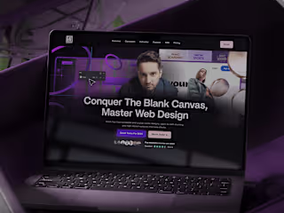 Stunning launch visuals for Flux Academy