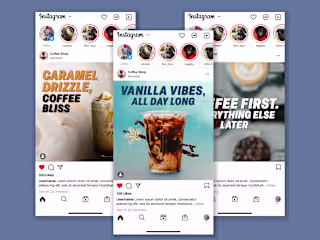 Instagram Post Designs for Coffee Shop