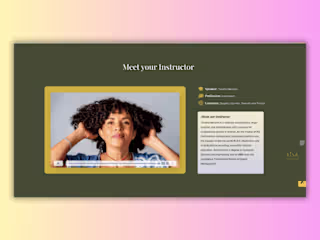 UI/UX Design Project - Course Landing Page