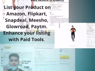 I will do amazon, jiomart, flipkart with SEO optimized