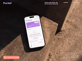 Pucket Mobile App - UI presentation:: Behance