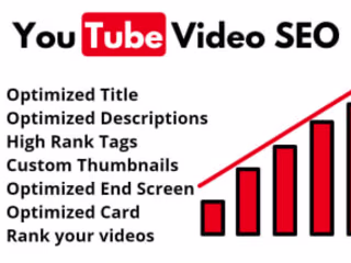 I will optimize YouTube video SEO for top-ranking