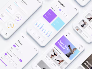 Run&Fit Fitness App UI Kit