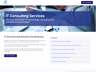 FotiaTech Landing Page & Brand Development