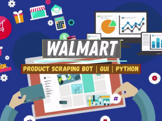 Walmart Barcode Web Scraping Bot | Python | Selenium | GUI - Yo…