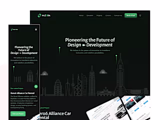 Landing Page Design for Tech Startup Launch