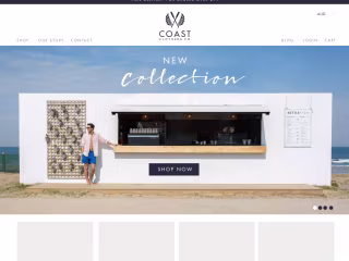 Coast Clothing | Website Build