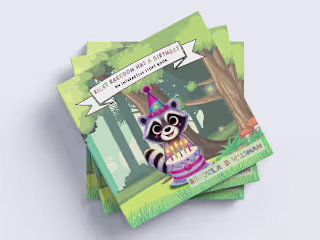 Riley Raccoon Has a Birthday: An Interactive Story Book