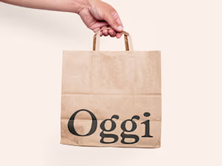 Oggi, a clean & community led brand for a wellness cafe