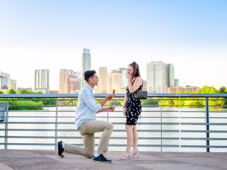 Surprise Engagement At Lady Bird Lake, Austin - Popped Blog