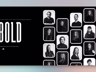 Website Design and Development for BOLD Senior Design Show