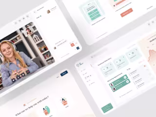 Web design for Mental Health app