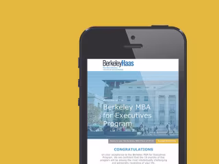 Berkeley Haas Website Design :: Behance