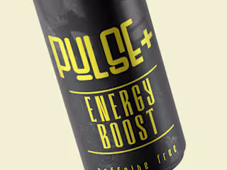 Pulse+ Energy Drink Brand Design
