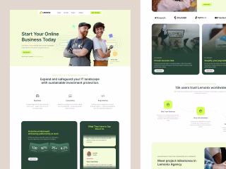 Lemonix - SaaS & Startup Framer Template