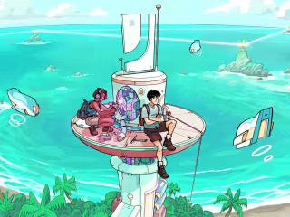 Shell World illustration & concept art
