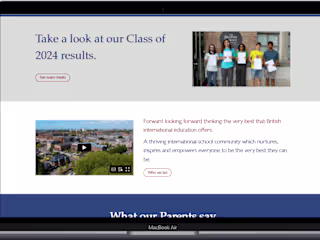 WordPress Website Design For a School