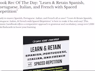 Article about a Language course