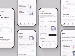 AlgoTrading App | UI/UX Design