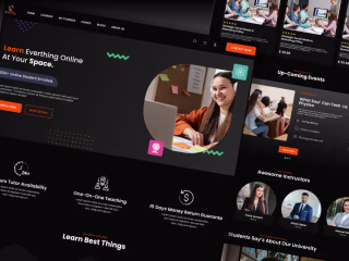 E-learning Website Design
