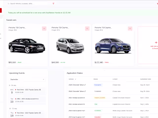 AutoNation Honda Test Drive Scheduling