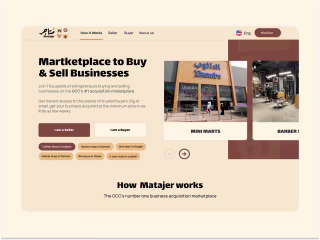 Matajer UI Design