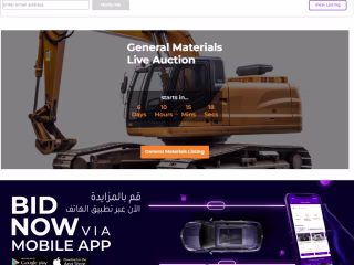 pioneerauctions.ae (online bidding website in Codeigniter)