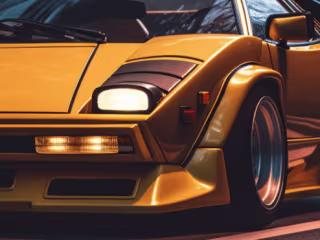 Photorealistic Lamborghini Countach