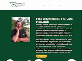 Voie Verte Chelsea - Wordpress Web Design