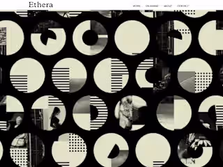 Ethera Creative Studio Website Development