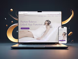 Website Redesign for Wellness Service