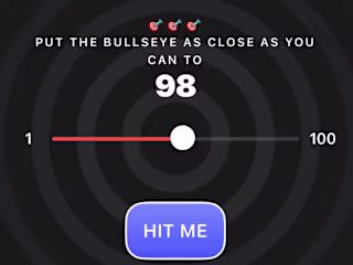 Bullseye game