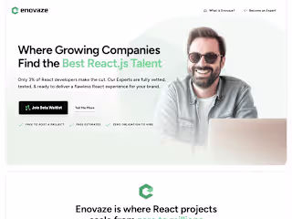 Enovaze · Top 3% React Talent