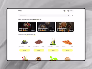 Gifting App | Web & Mobile App Design