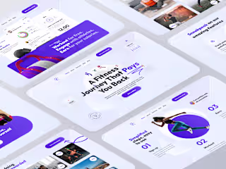 Athlerse Landing Page Design
