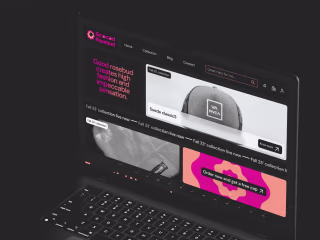E-Commerce store Branding and Landing page design 
