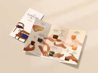 The Curator - Illustration & Layout