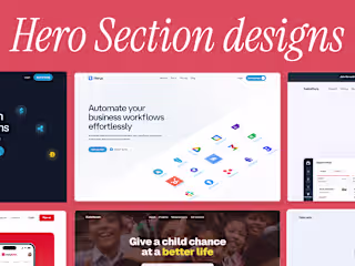 Hero Section Design Collection