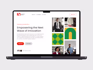 Incubate Africa : Web Design and Framer Development