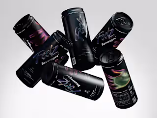 Feelz Beverages - Can Design